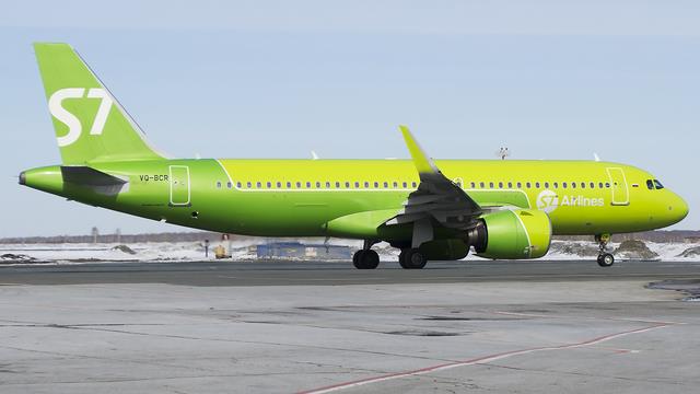 VQ-BCR:Airbus A320:S7 Airlines